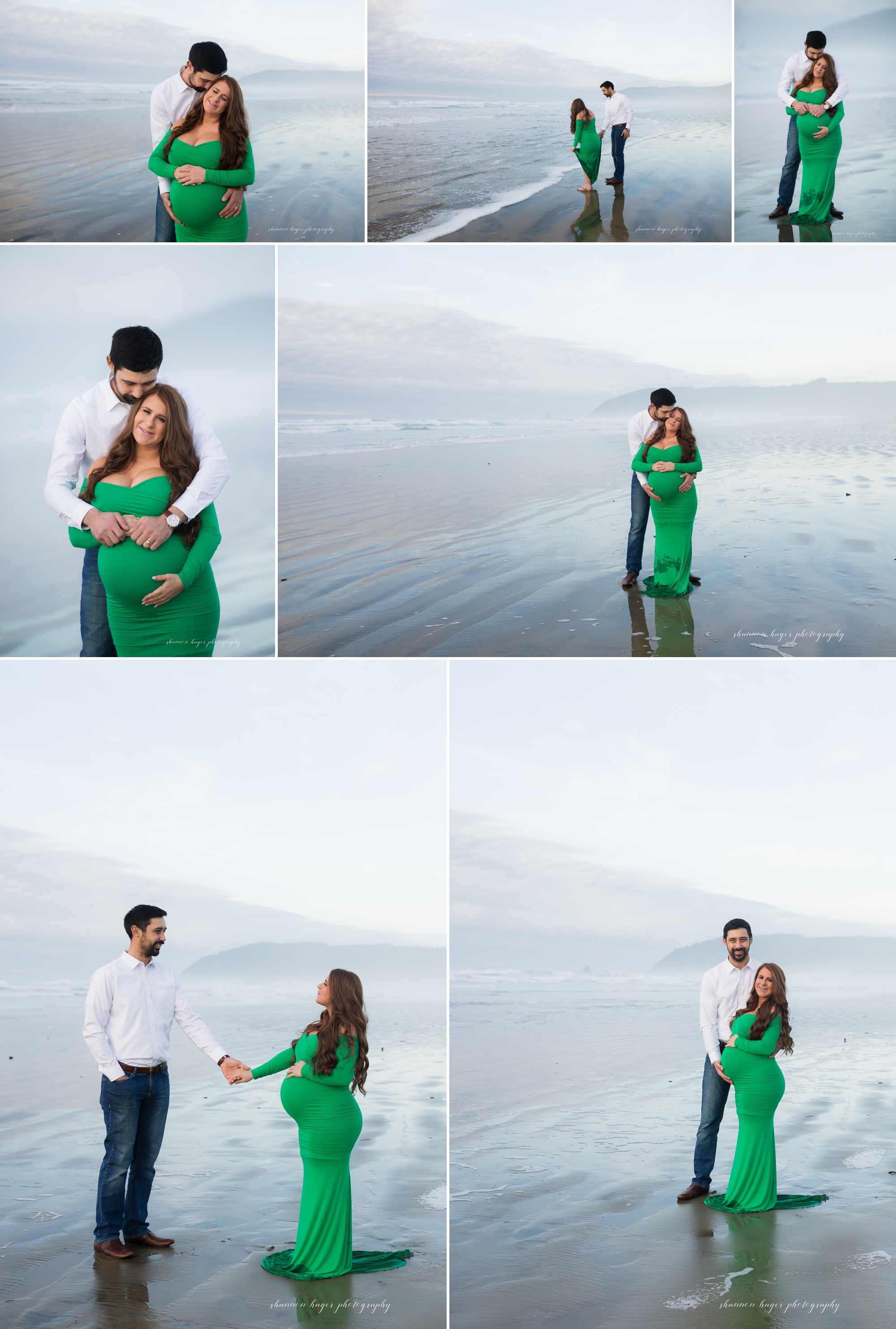 cannon beach maternity session, oregon coast photographer, maternity photography oregon