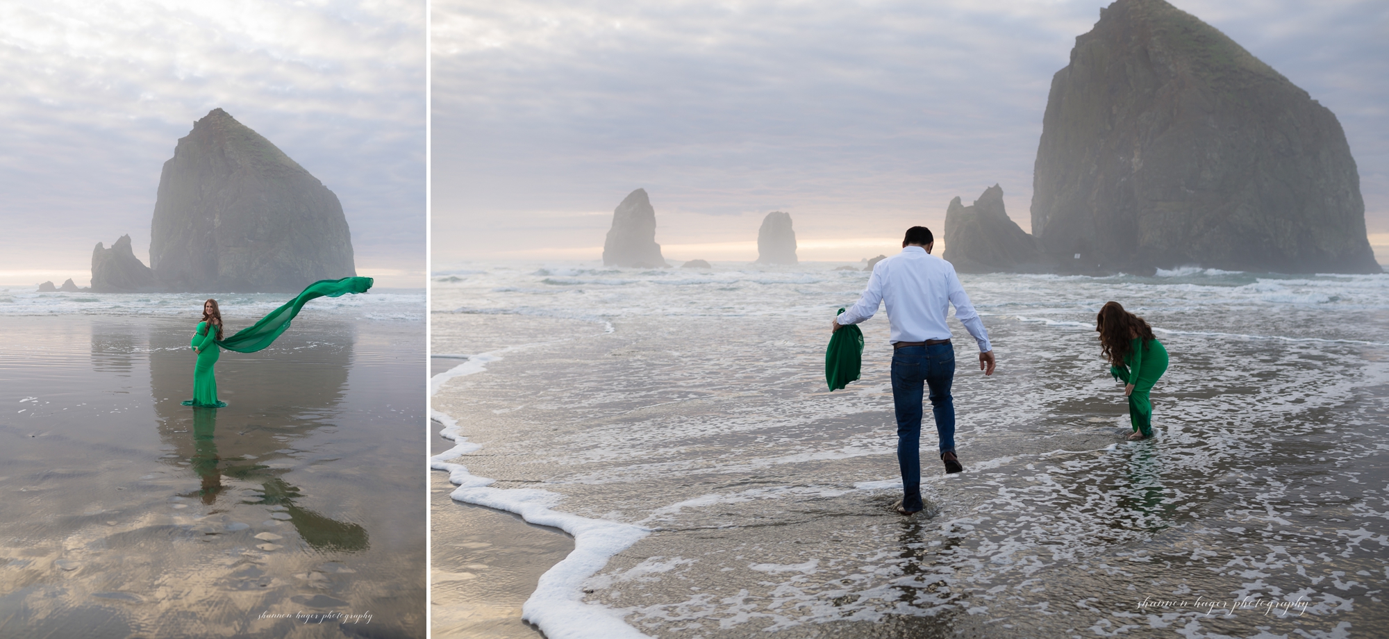 cannon beach maternity session, oregon coast photographer, maternity photography oregon