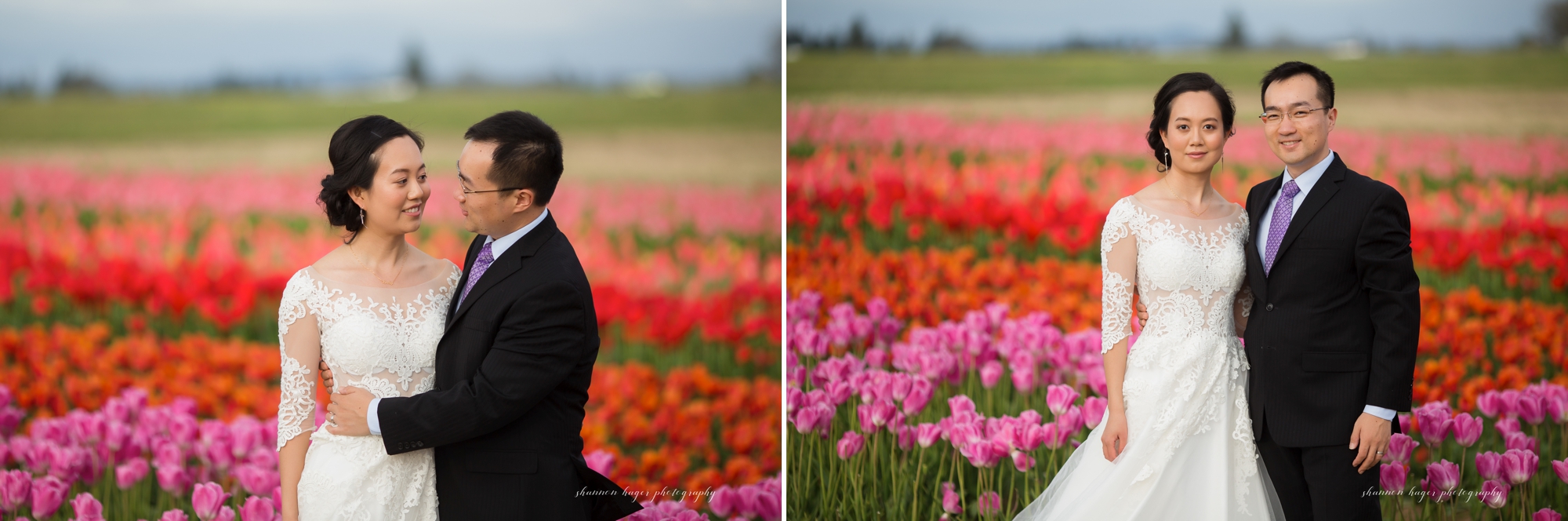 oregon tulip wedding photos, wooden shoe tulip festival photography session, portland wedding photographer, spring mini sessions