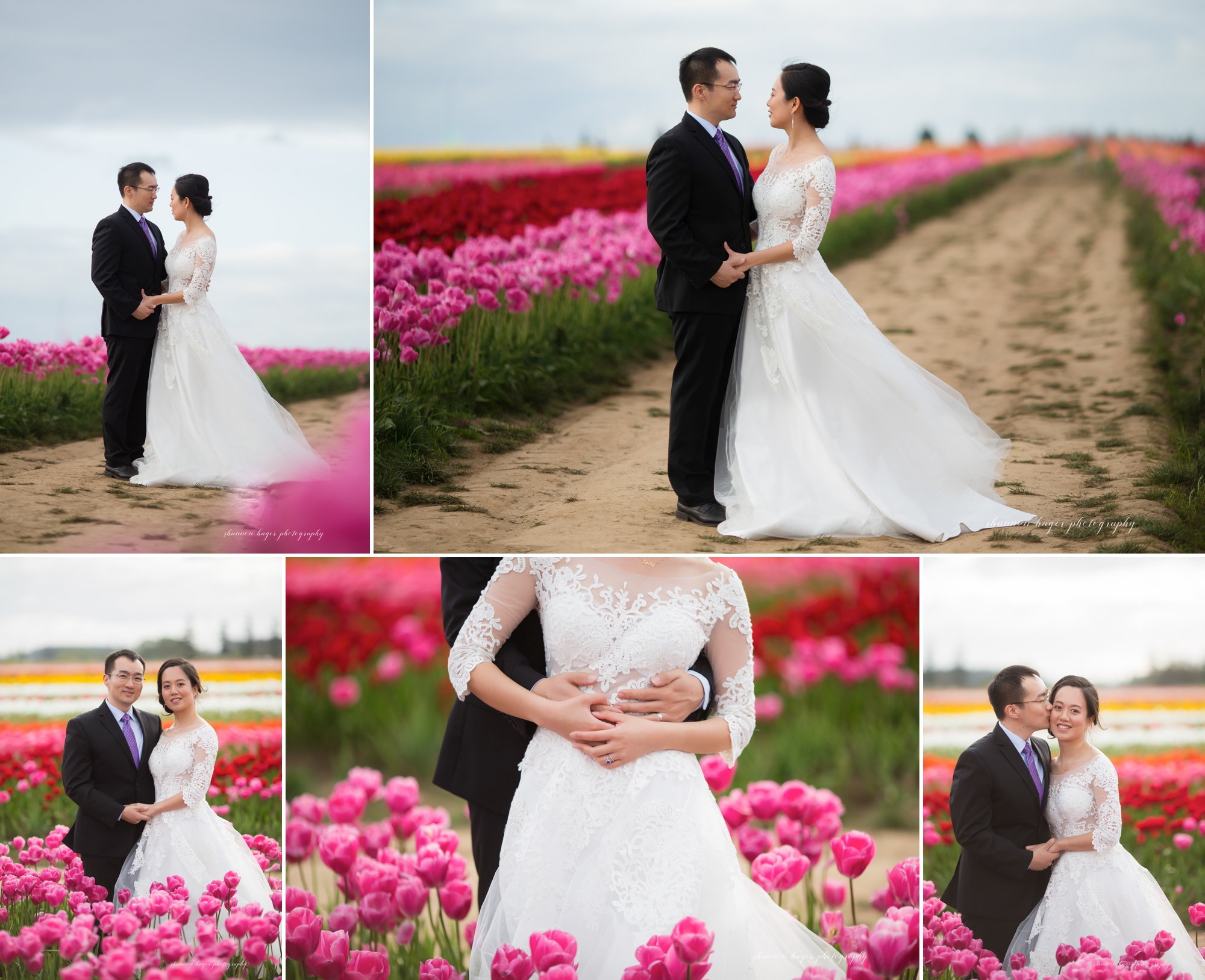 oregon tulip wedding photos, wooden shoe tulip festival photography session, portland wedding photographer, spring mini sessions