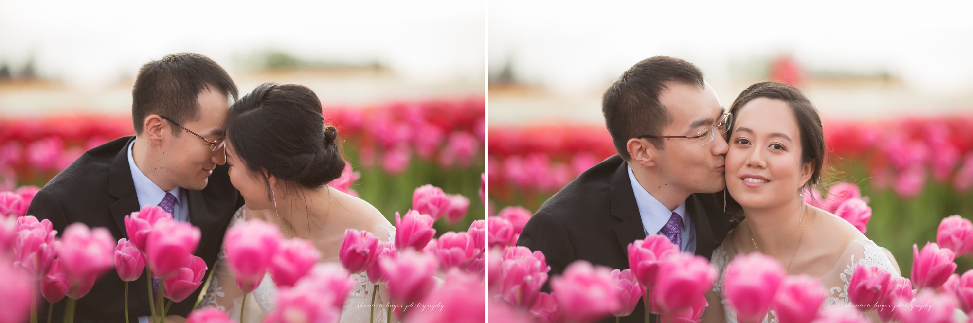oregon tulip wedding photos, wooden shoe tulip festival photography session, portland wedding photographer, spring mini sessions