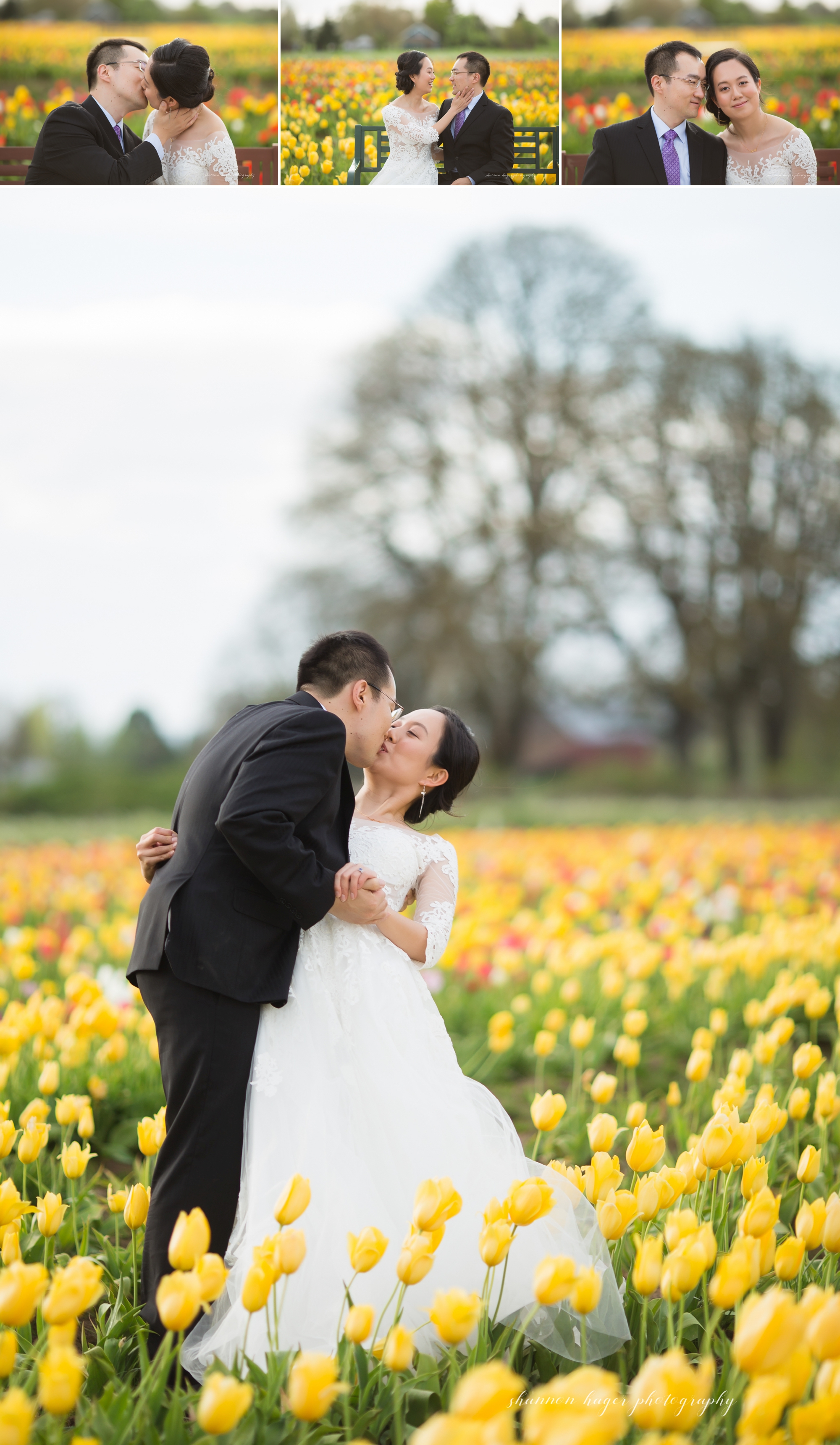 oregon tulip wedding photos, wooden shoe tulip festival photography session, portland wedding photographer, spring mini sessions