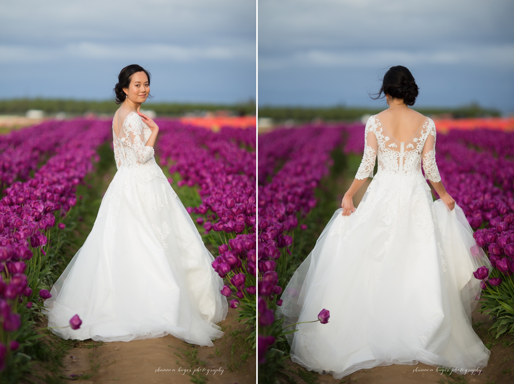 oregon tulip wedding photos, wooden shoe tulip festival photography session, portland wedding photographer, spring mini sessions