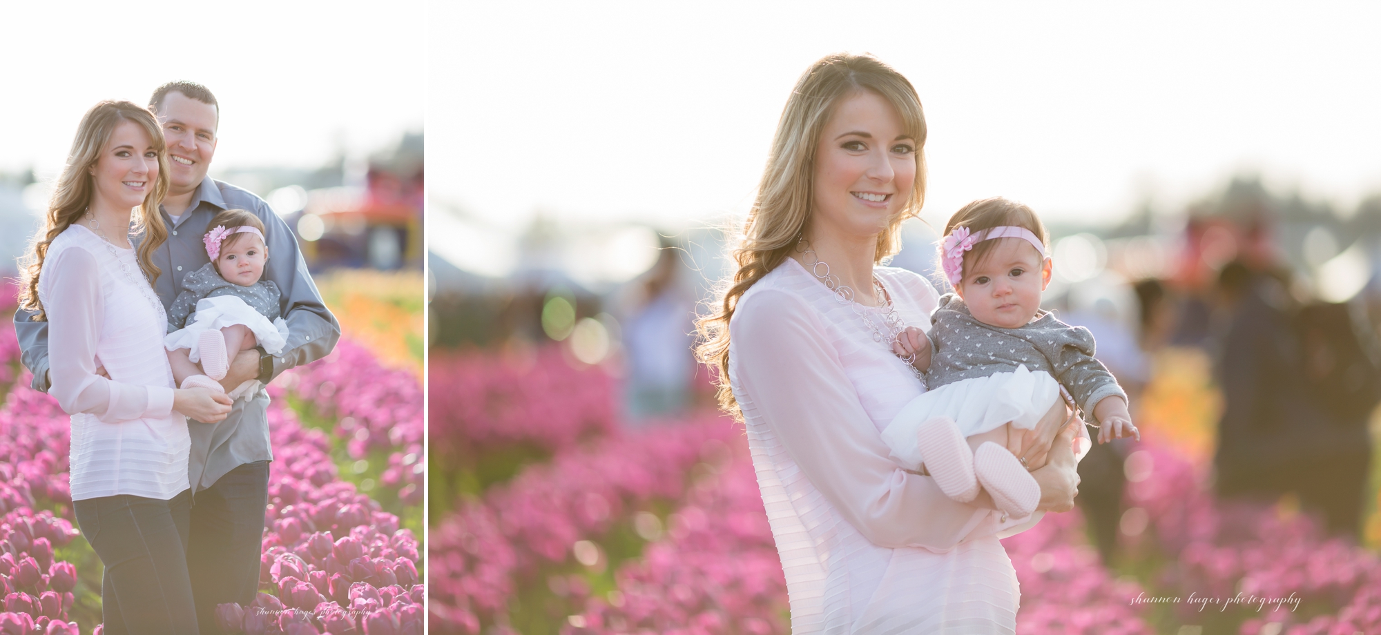 tulip photo session, portland family photographer, spring tulip field mini sessions, portland baby photography