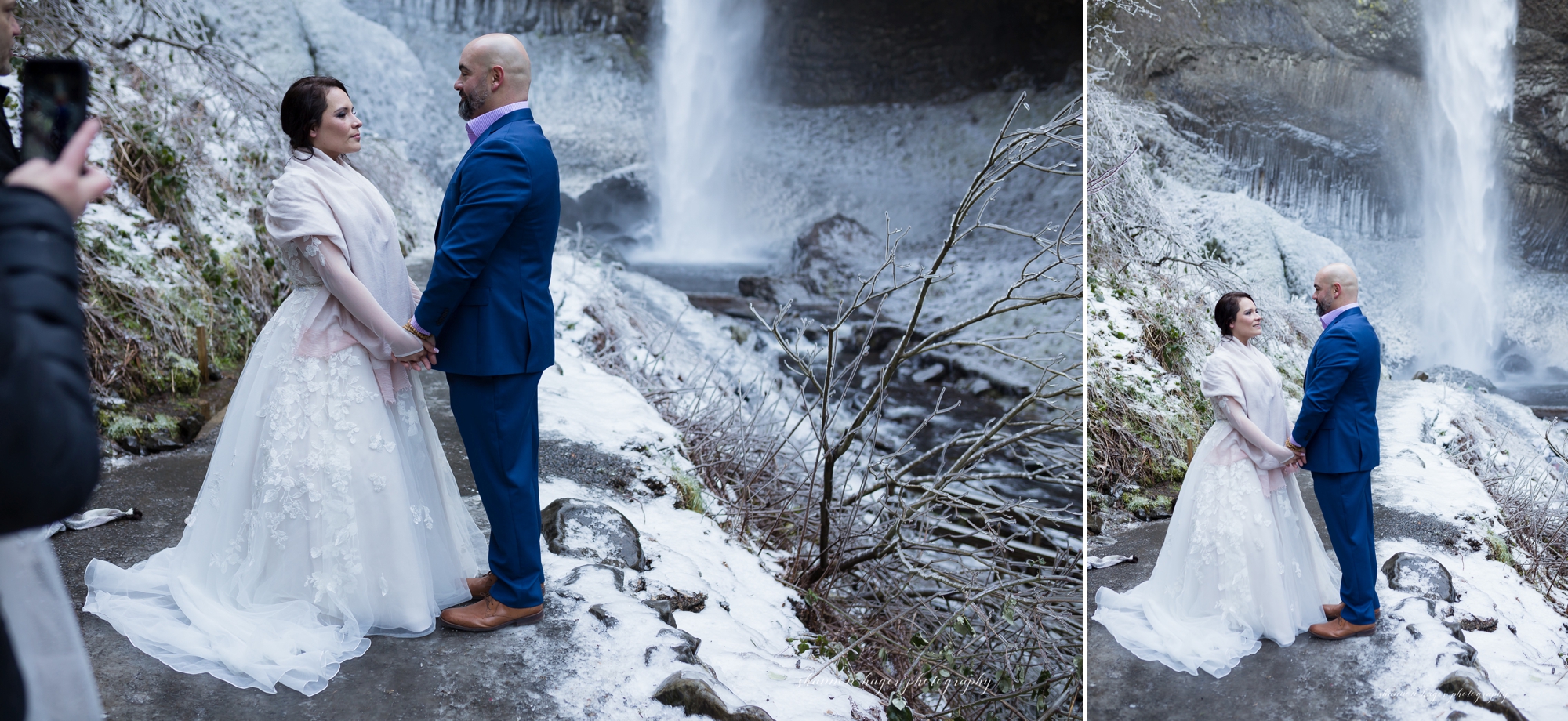 latourell falls oregon elopement photographer, where to elope in oregon, portland elopement photographer