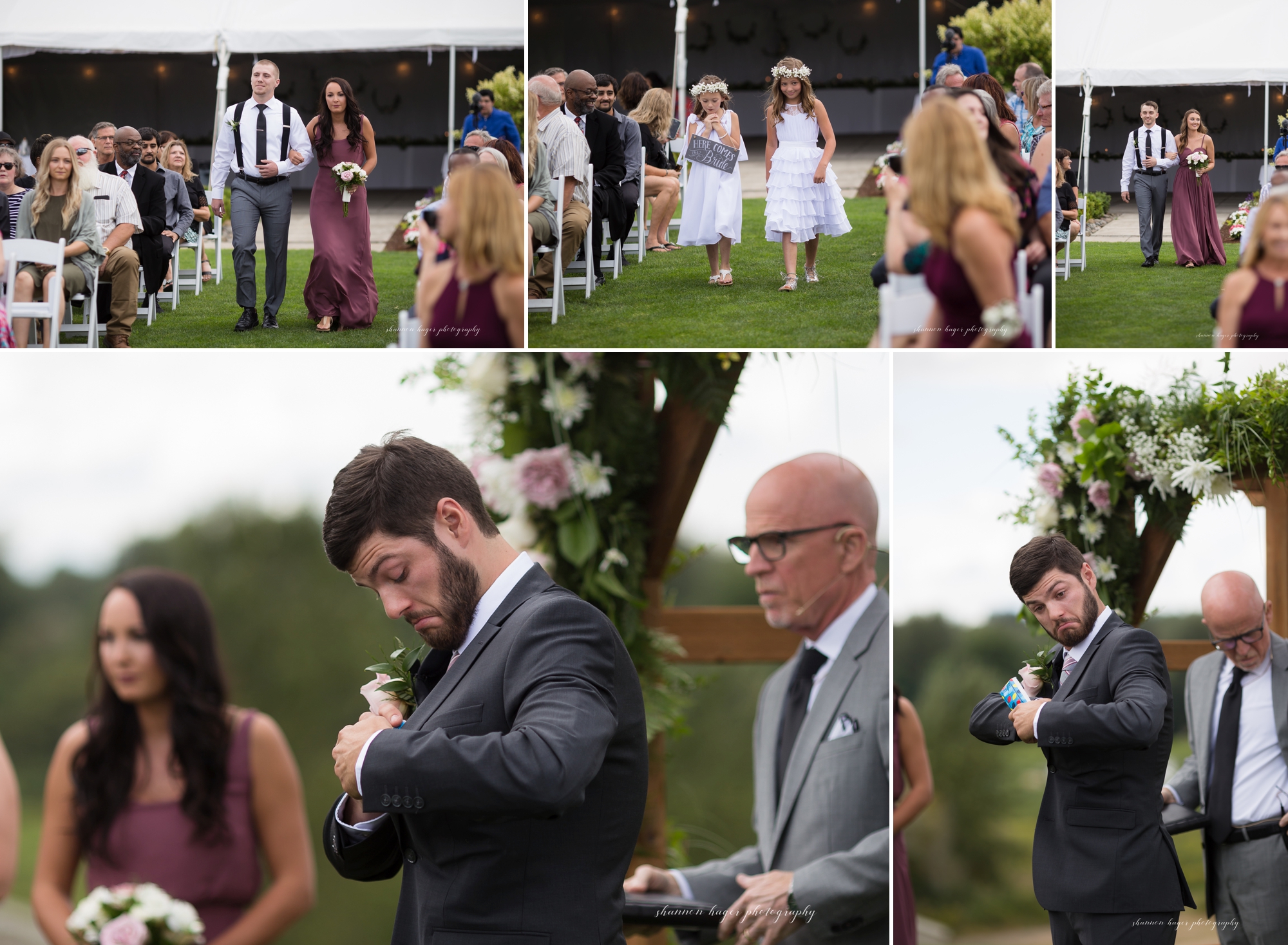 illahe hills country club summer wedding, salem wedding photographer, portland oreogn wedding photography by Shannon Hager Photography