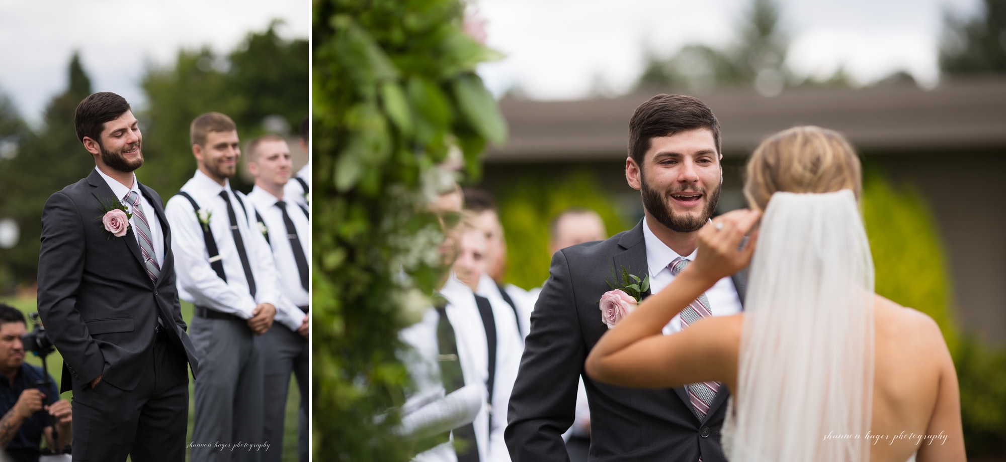 illahe hills country club summer wedding, salem wedding photographer, portland oreogn wedding photography by Shannon Hager Photography