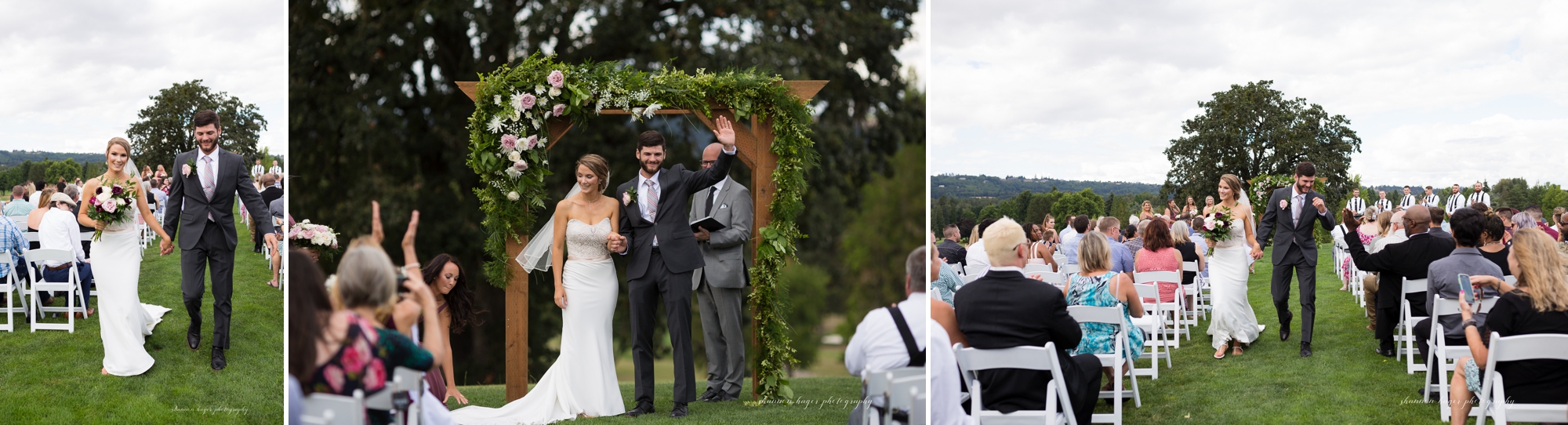 illahe hills country club summer wedding, salem wedding photographer, portland oreogn wedding photography by Shannon Hager Photography