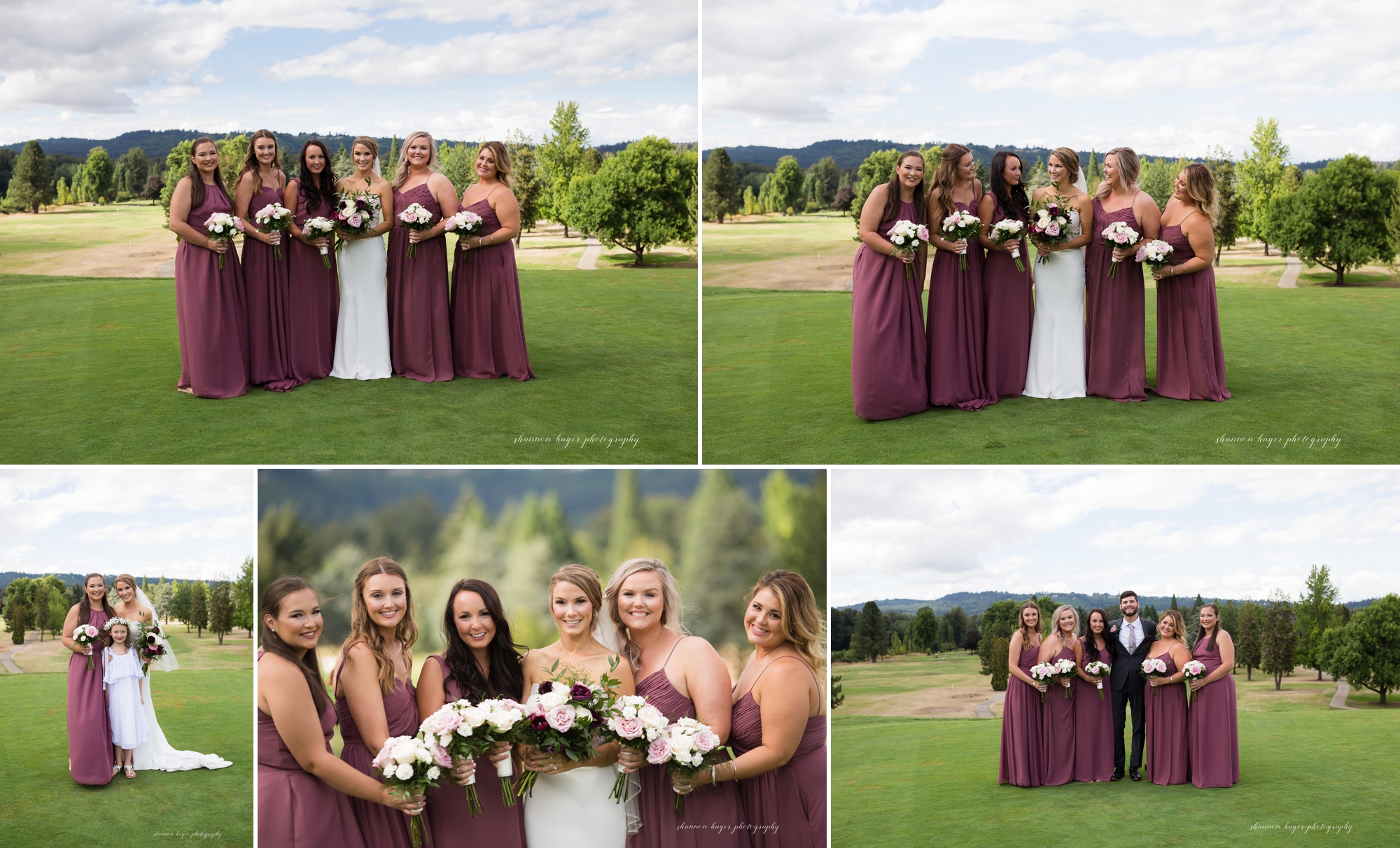 illahe hills country club summer wedding, salem wedding photographer, portland oreogn wedding photography by Shannon Hager Photography