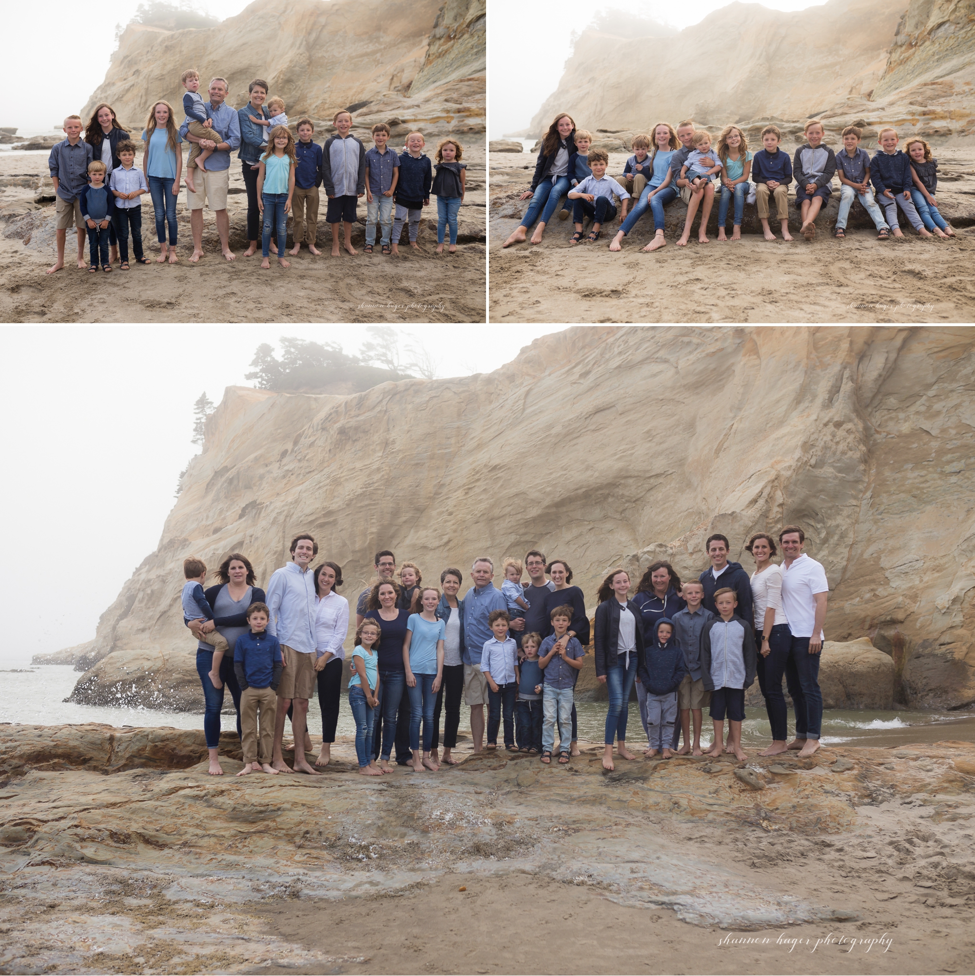 pacific city oregon coast family photographer, cape kiwanda family session, oregon coast family photographer, portland family photographer, shannon hager photography