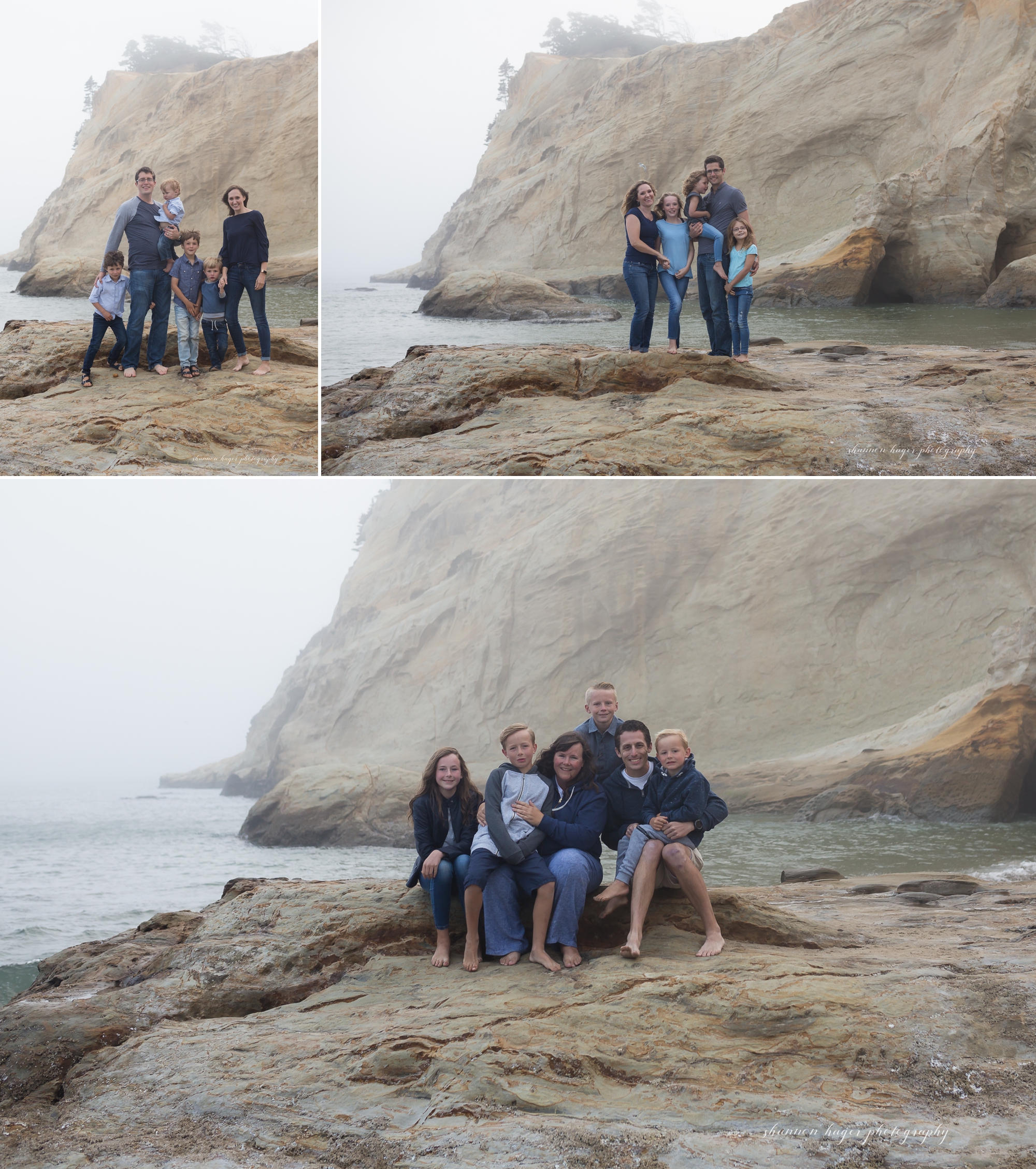 pacific city oregon coast family photographer, cape kiwanda family session, oregon coast family photographer, portland family photographer, shannon hager photography
