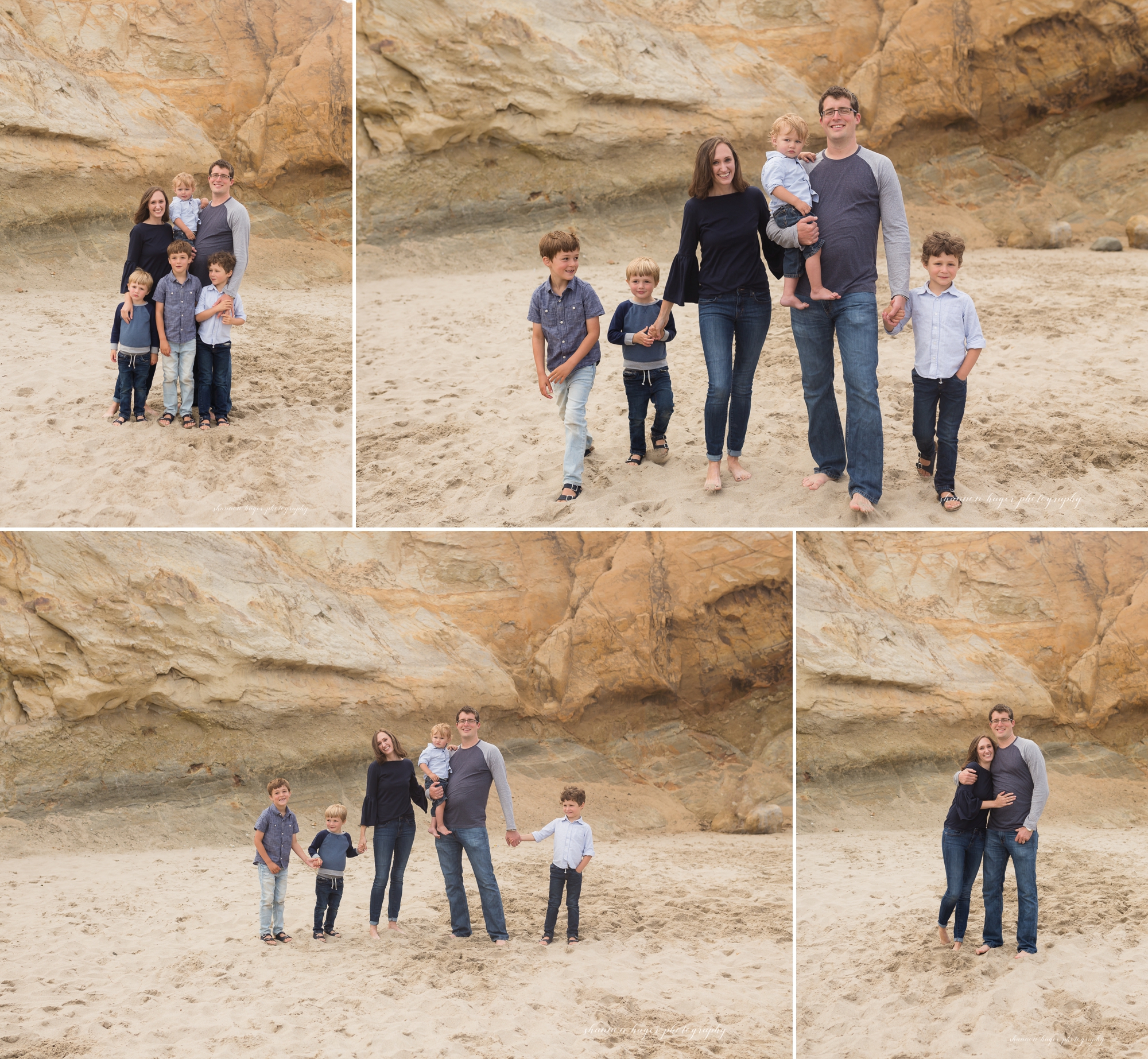 pacific city oregon coast family photographer, cape kiwanda family session, oregon coast family photographer, portland family photographer, shannon hager photography