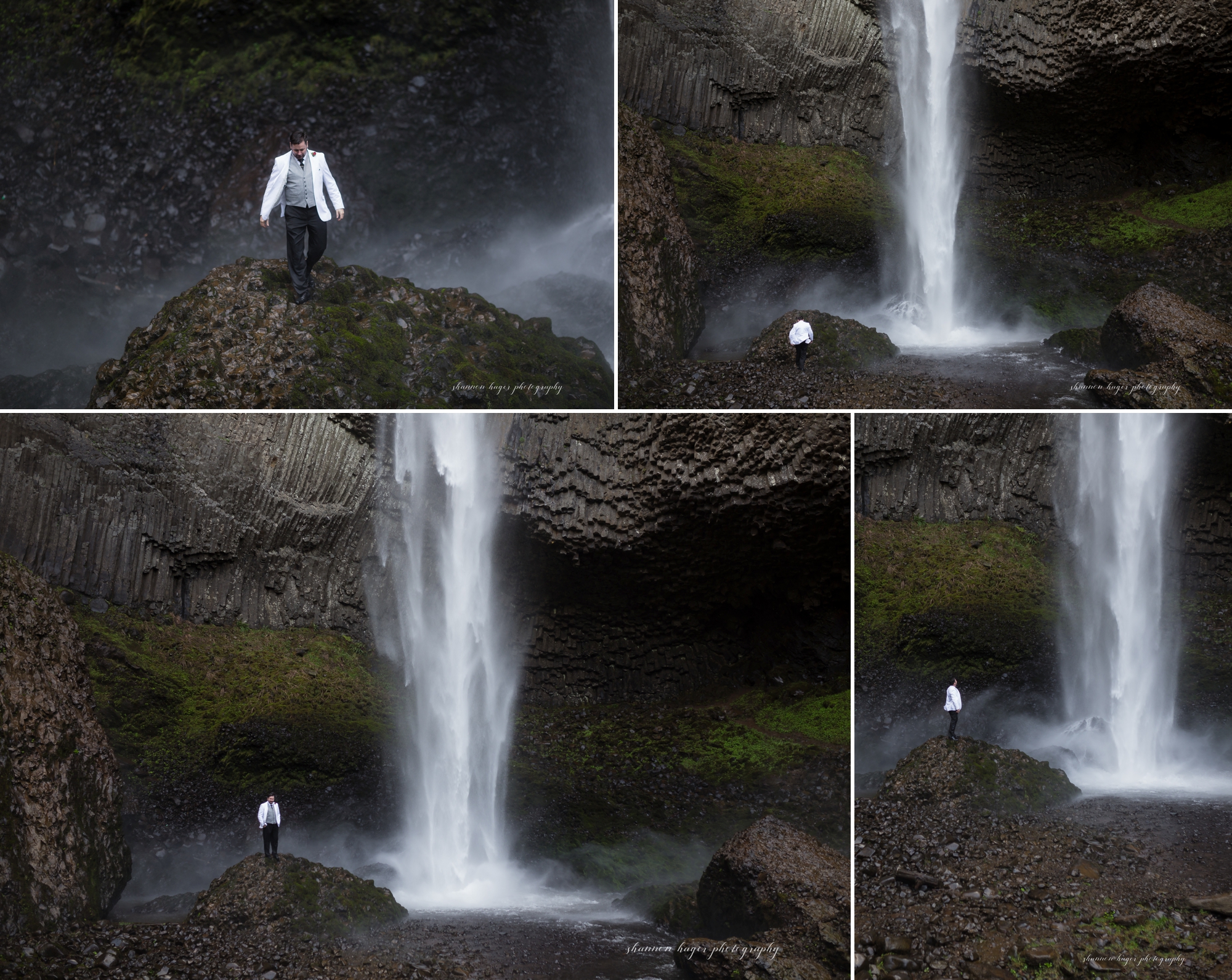 latourell falls elopement, oregon elopement photographer, oregon destination elopement, shannon hager photography