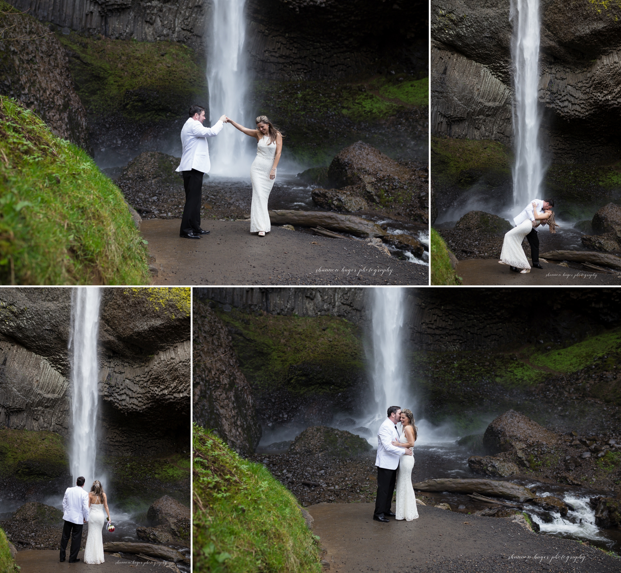 latourell falls elopement, oregon elopement photographer, oregon destination elopement, shannon hager photography