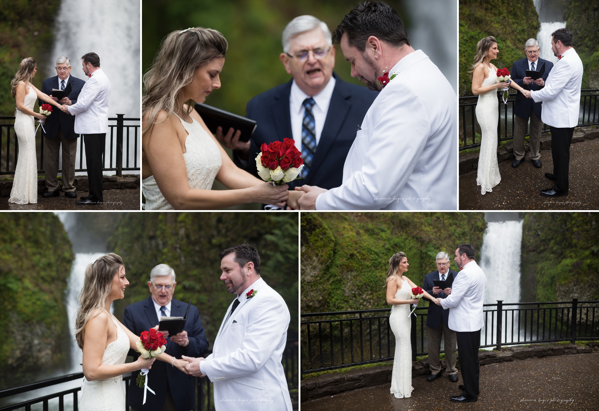 multnomah falls elopement, oregon elopement photographer, oregon destination elopement, shannon hager photography