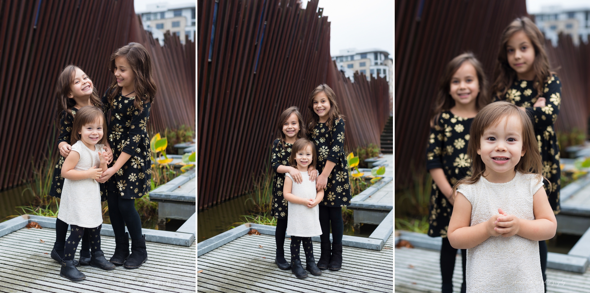 portland pearl district family session, tanner springs park photos, portland family photographer