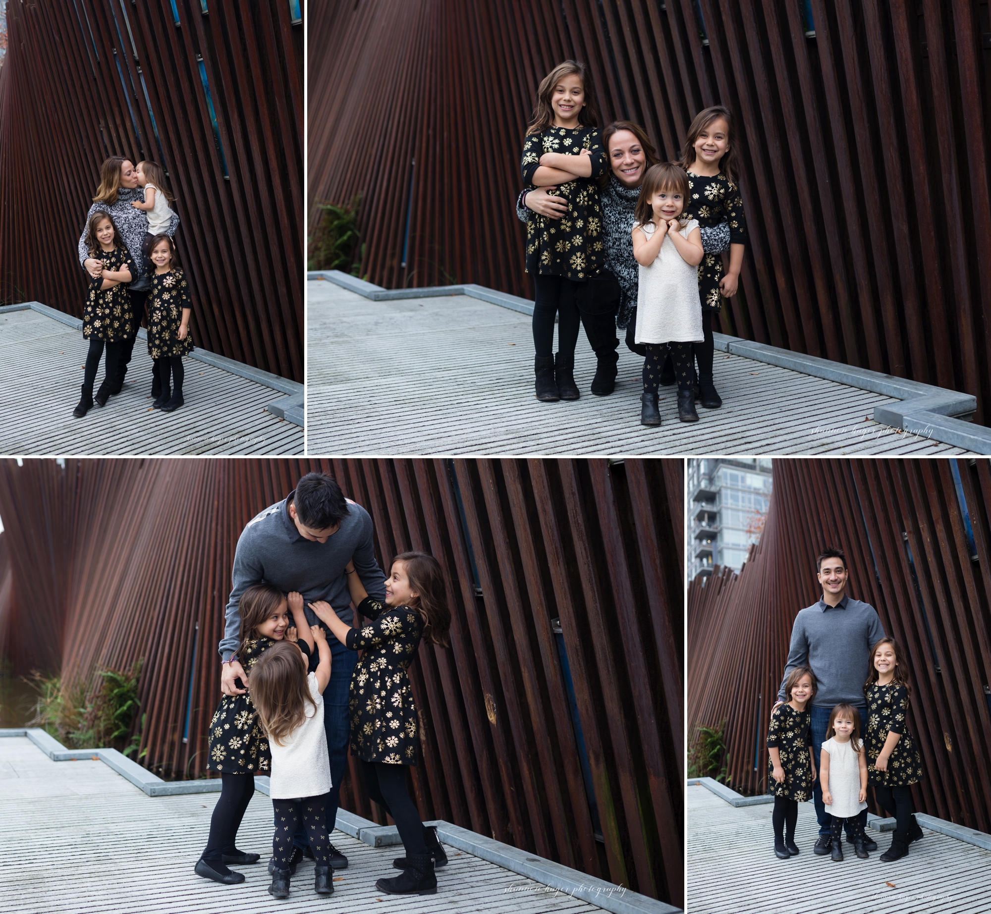 portland pearl district family session, tanner springs park photos, portland family photographer