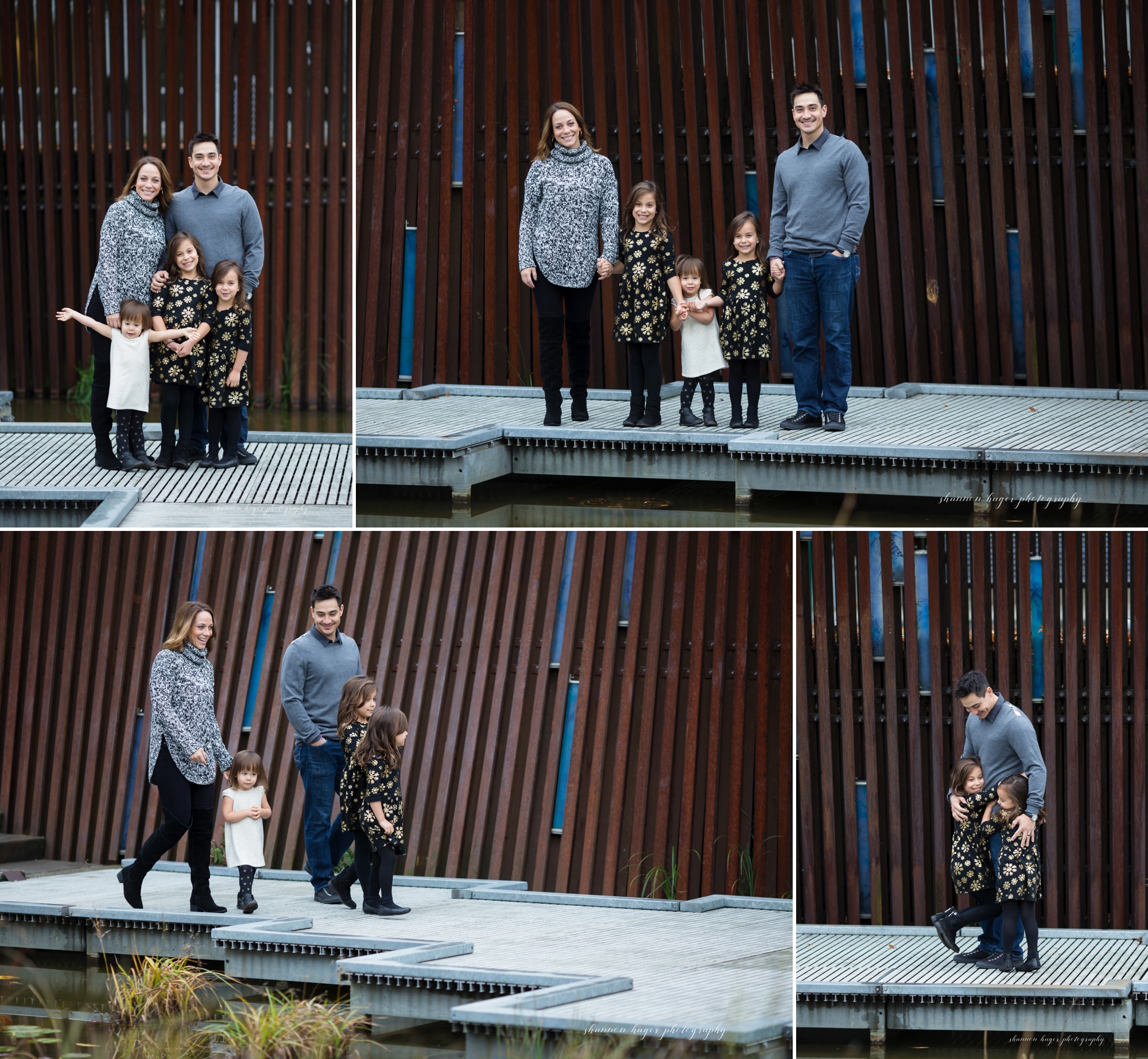 portland pearl district family session, tanner springs park photos, portland family photographer