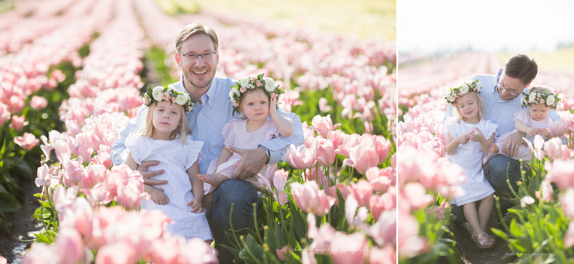 tulip field family photographer, wooden shoe tulip photo sessions, spring mini session portland, shannon hager photography