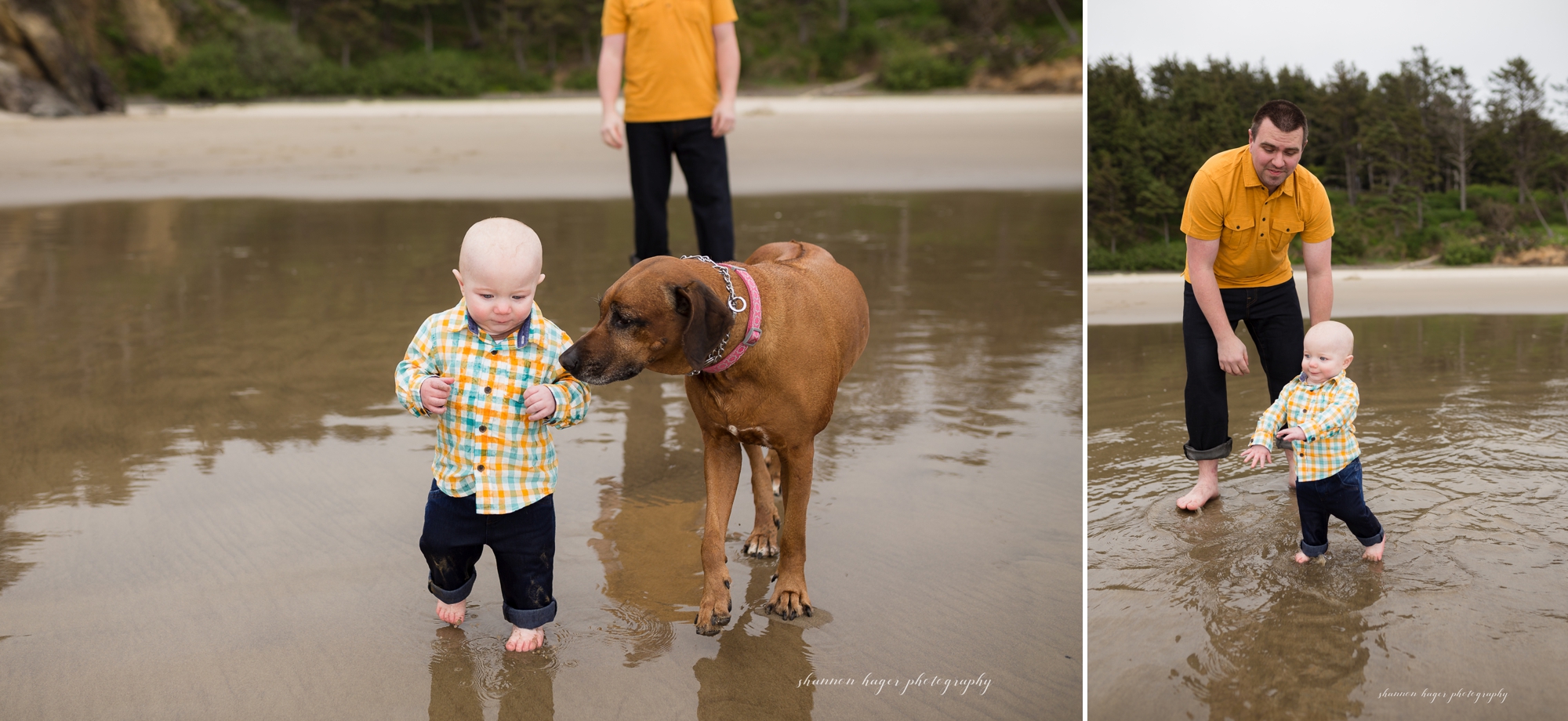 cannon beach family session, 1st birthday photos at the beach, portland family photographer, oregon coast photographer, shannon hager photography