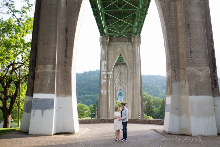 cathedral park maternity session, portland maternity photographer, oregon coast maternity photographer, shannon hager photography