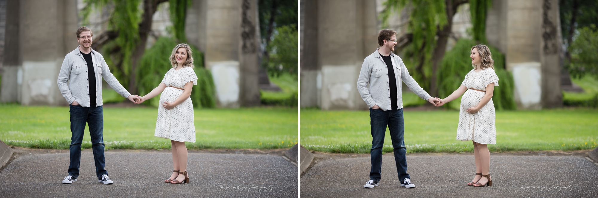 cathedral park maternity session, portland maternity photographer, oregon coast maternity photographer, shannon hager photography