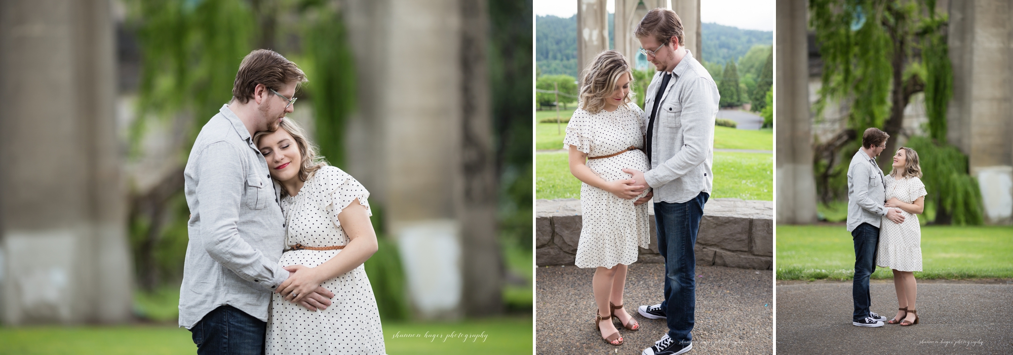cathedral park maternity session, portland maternity photographer, oregon coast maternity photographer, shannon hager photography
