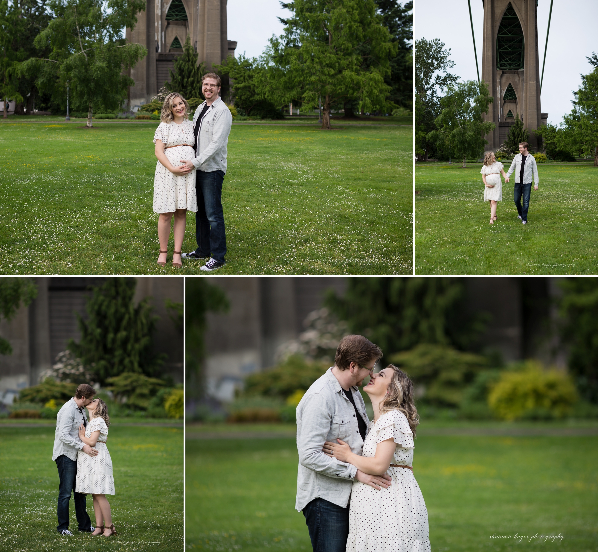 cathedral park maternity session, portland maternity photographer, oregon coast maternity photographer, shannon hager photography