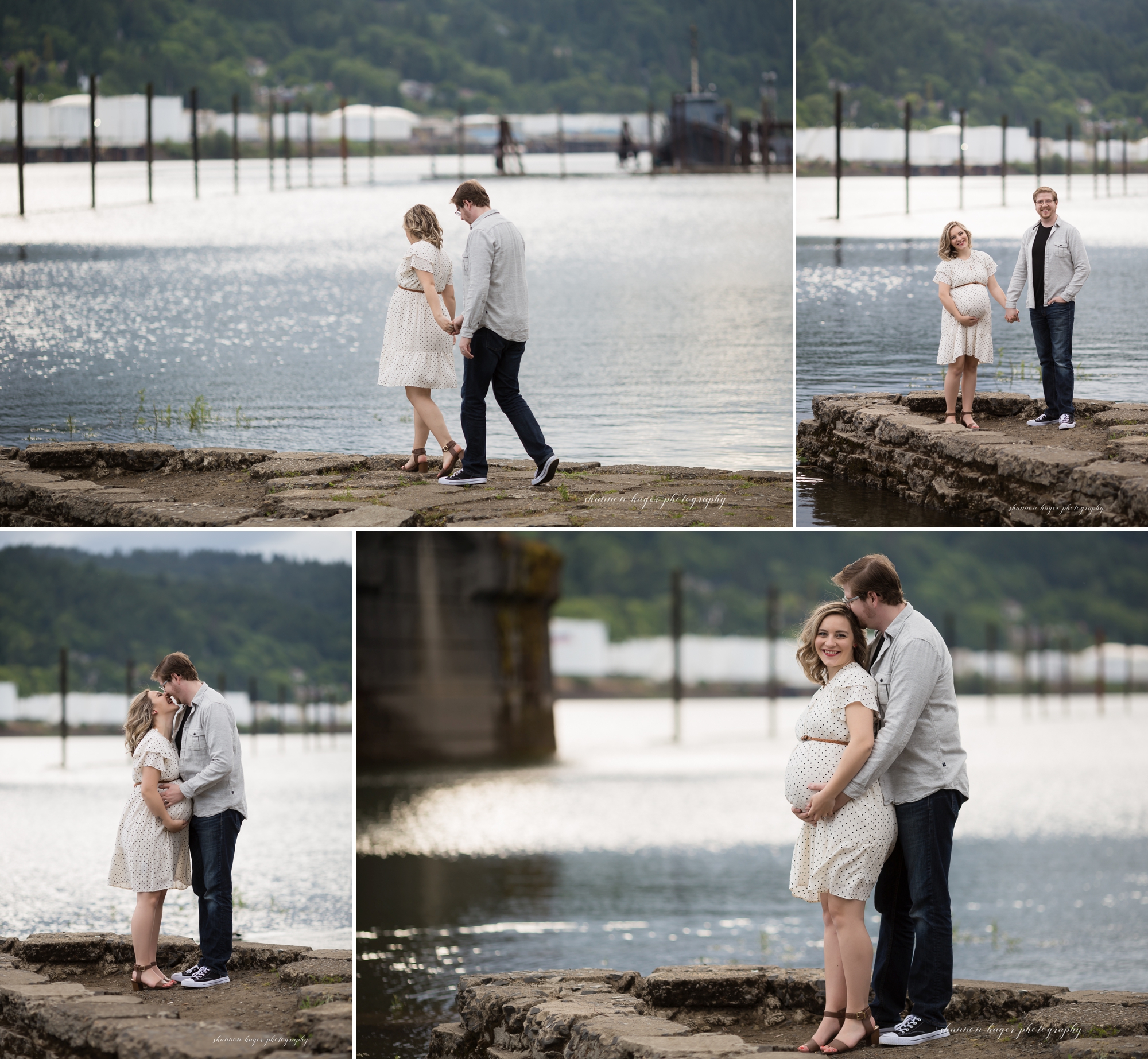 cathedral park maternity session, portland maternity photographer, oregon coast maternity photographer, shannon hager photography