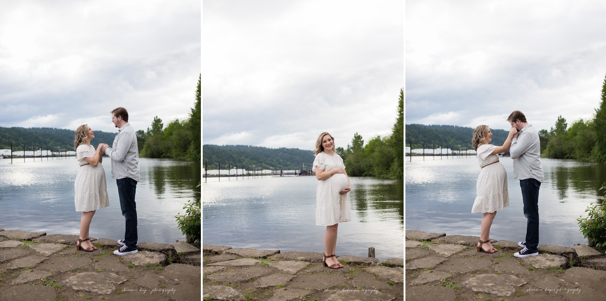cathedral park maternity session, portland maternity photographer, oregon coast maternity photographer, shannon hager photography