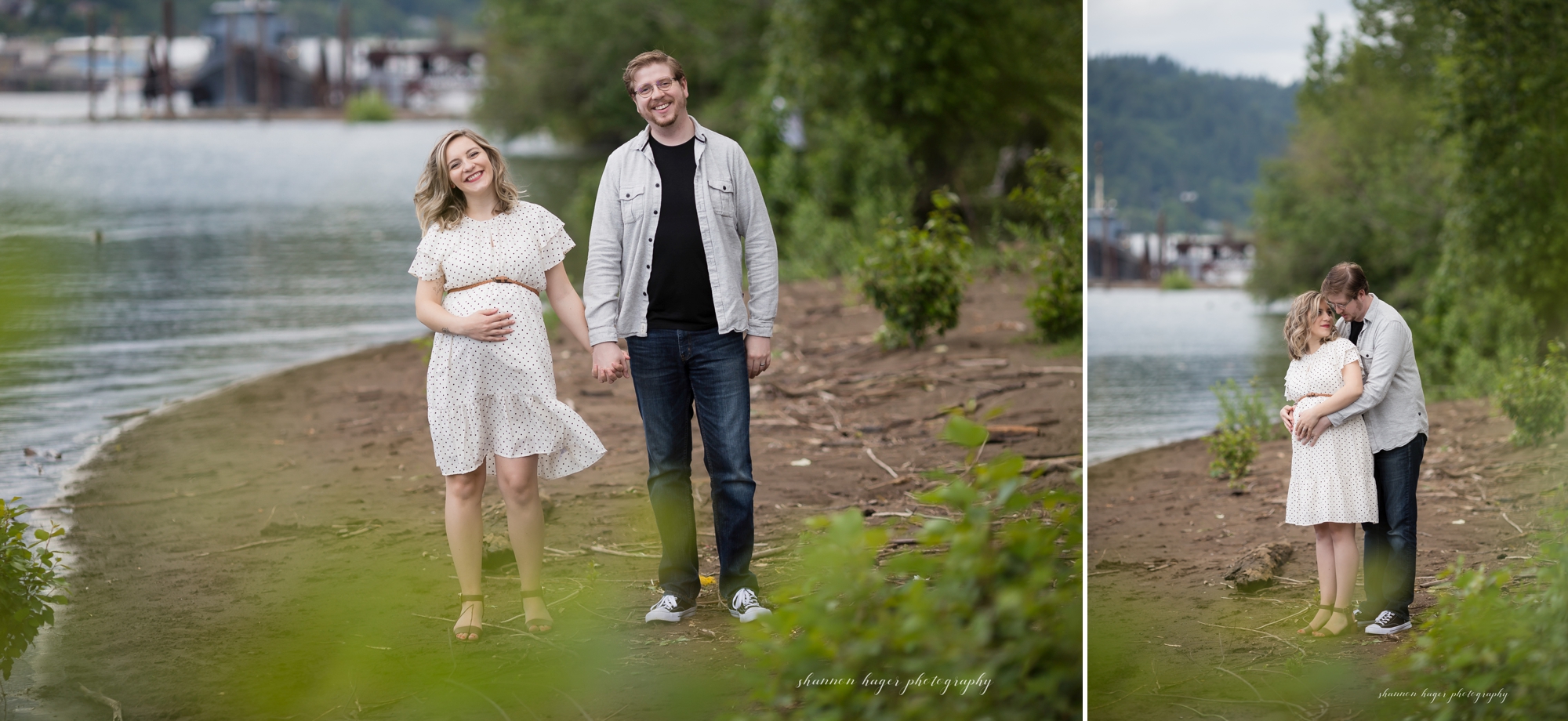 cathedral park maternity session, portland maternity photographer, oregon coast maternity photographer, shannon hager photography