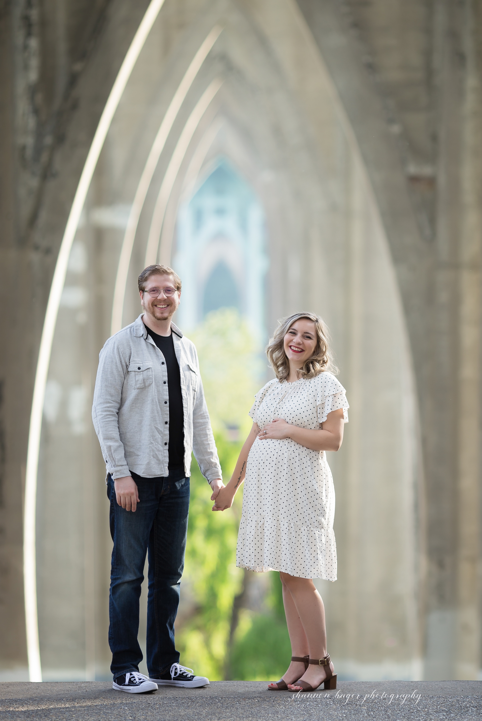 cathedral park maternity session, portland maternity photographer, oregon coast maternity photographer, shannon hager photography