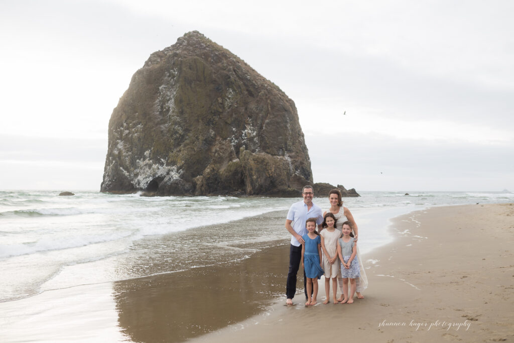 shannon hager photography oregon coast family session, cannon beach photographer
