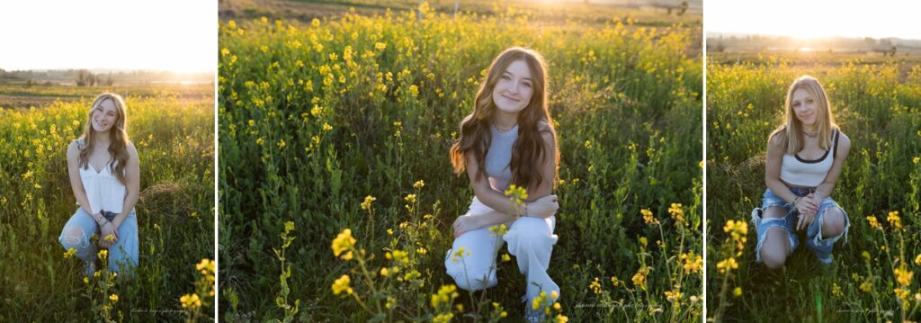 senior girl photos in sherwood oregon outside