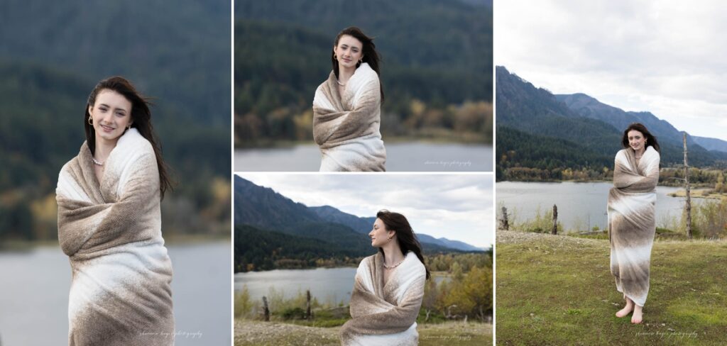 columbia river gorge senior photo by shannon hager photography