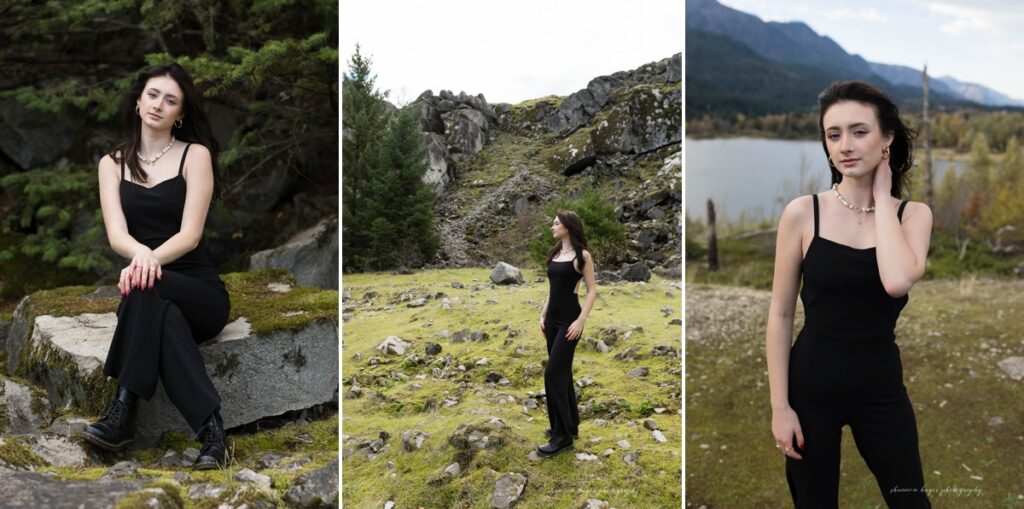 columbia river gorge senior photo by shannon hager photography