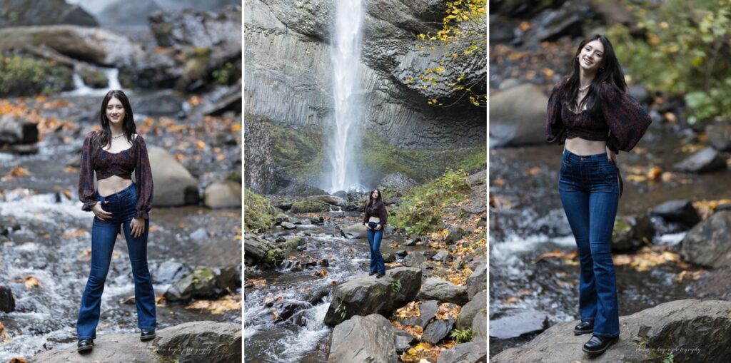 columbia river gorge senior photo by shannon hager photography