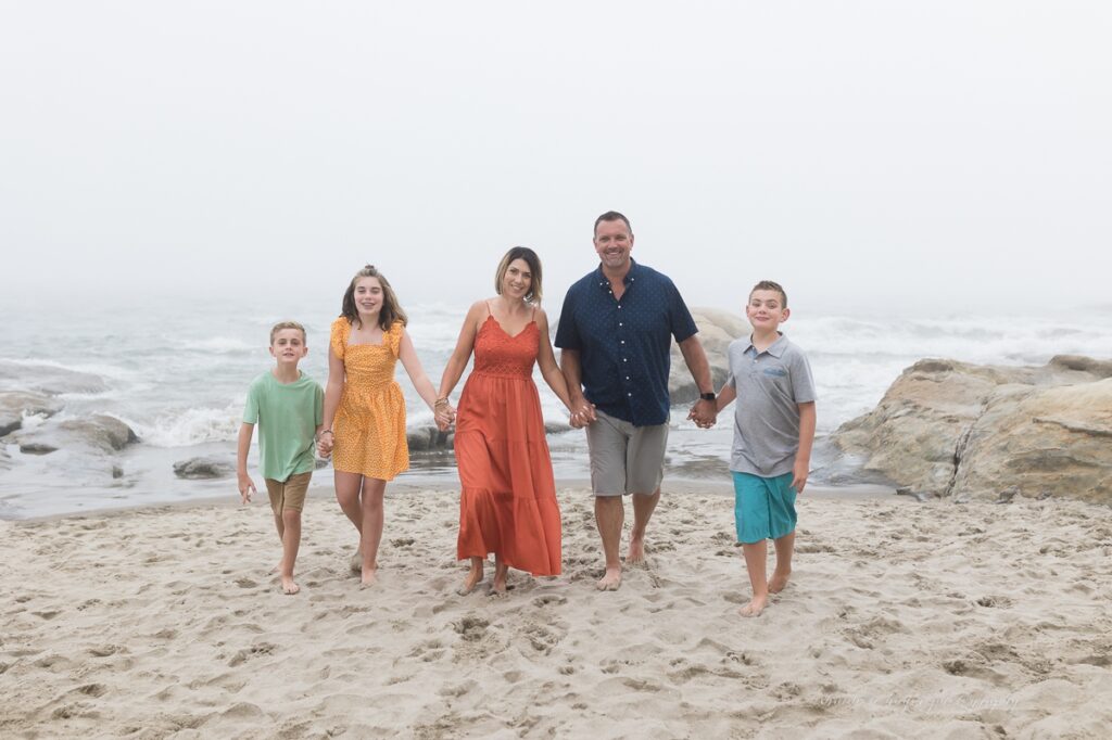 oregon coast family photos in pacific city