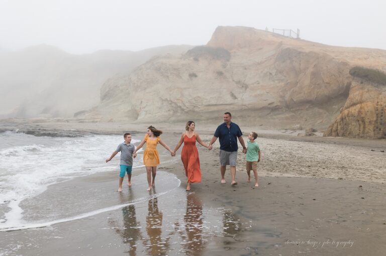 oregon coast family photos in pacific city