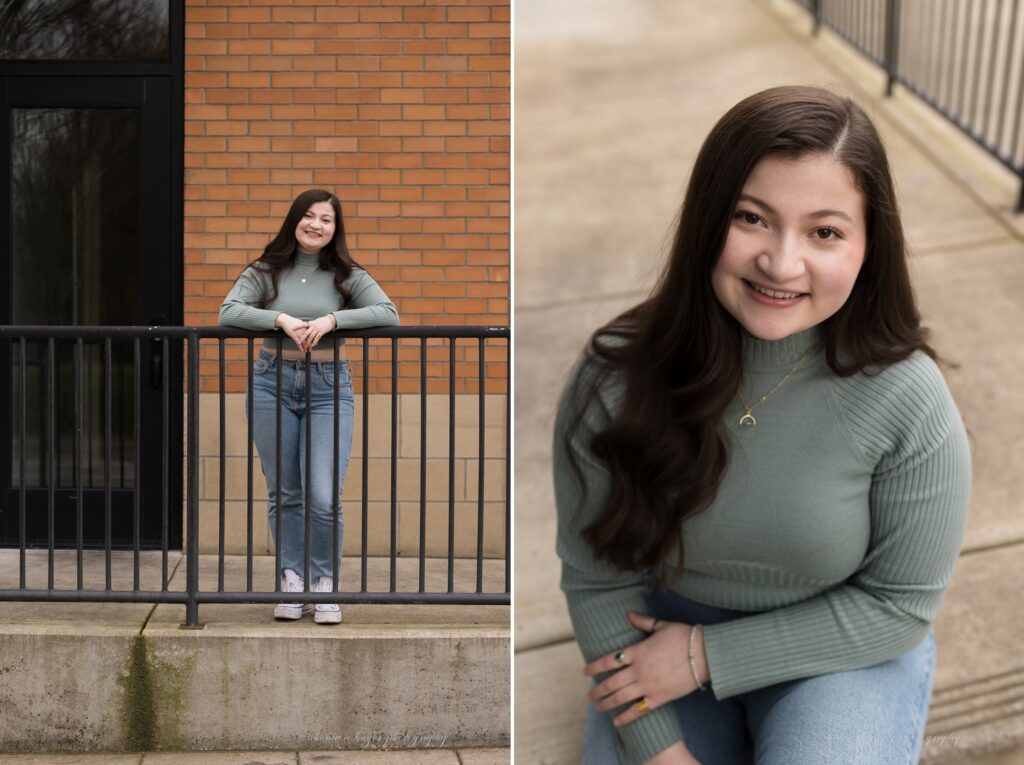 senior photos in old town sherwood