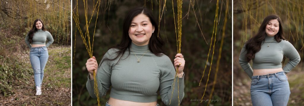 senior photos in old town sherwood