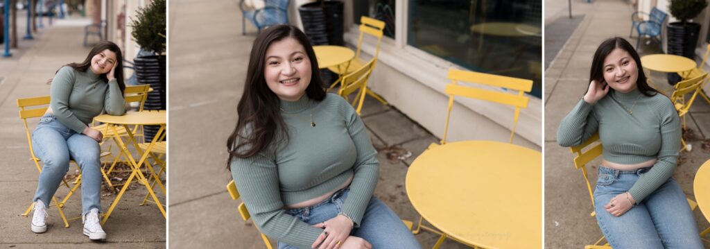 senior photos in old town sherwood