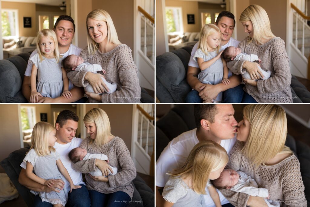 sherwood oregon newborn photos at home