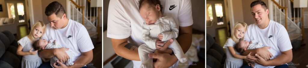 sherwood oregon newborn photos at home