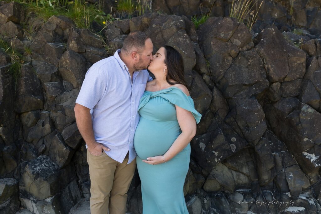 cannon beach maternity photos