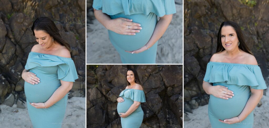 cannon beach maternity photos