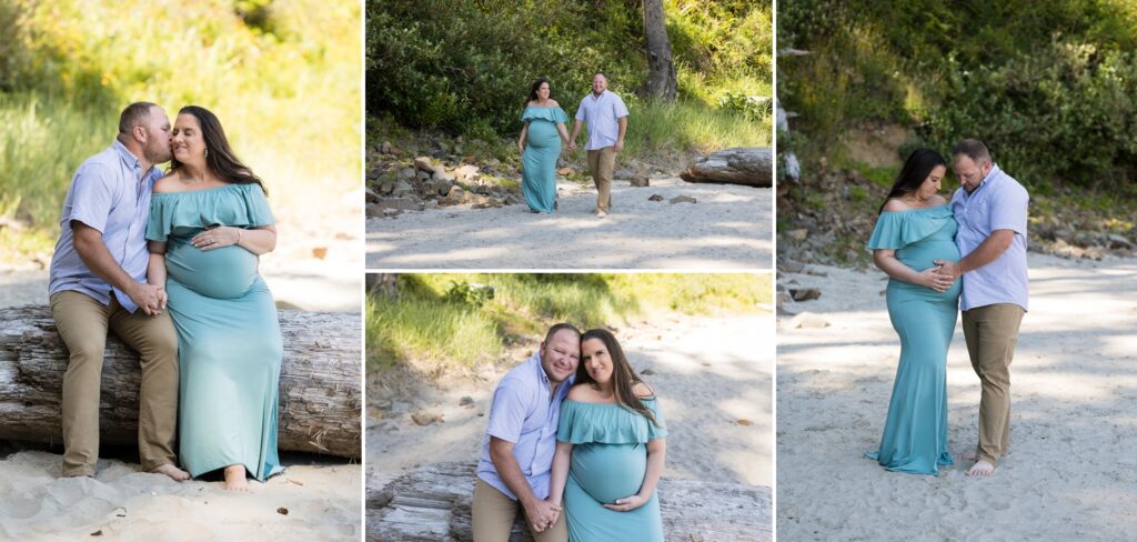 cannon beach maternity photos