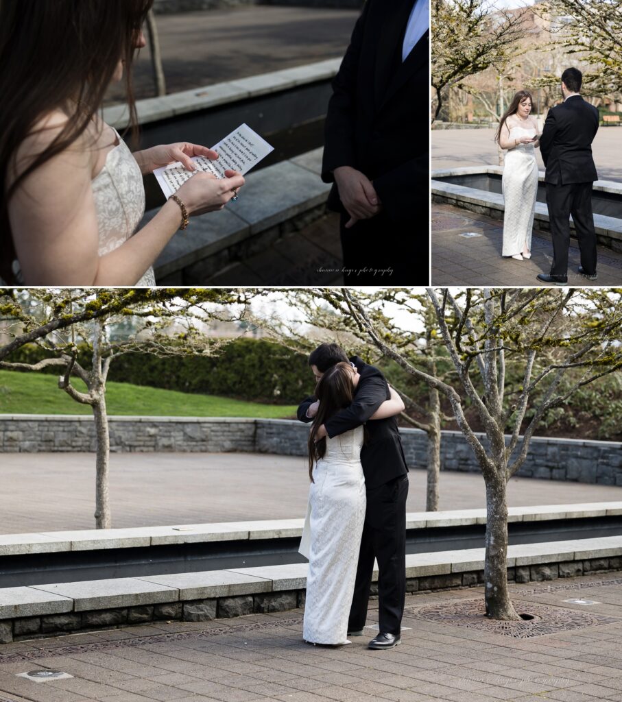 lake oswego elopement in march