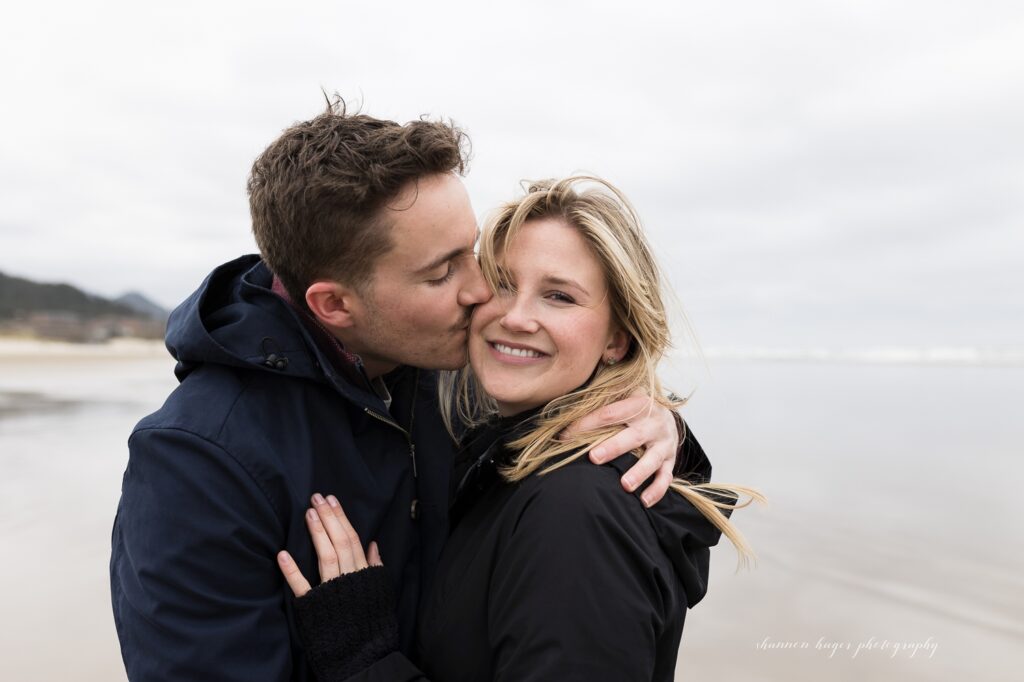 cannon beach wedding proposal