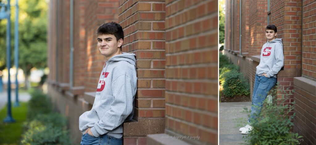 sherwood senior boy photo session